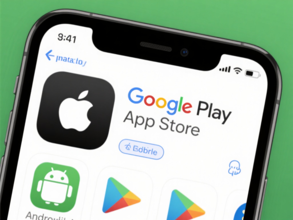 打开应用商店：无论您使用的是安卓还是苹果设备，都可