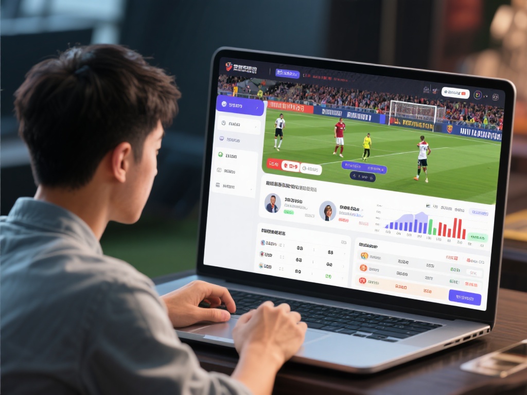 小张发现，通过这个平台，他不仅能实时观看比赛，还能