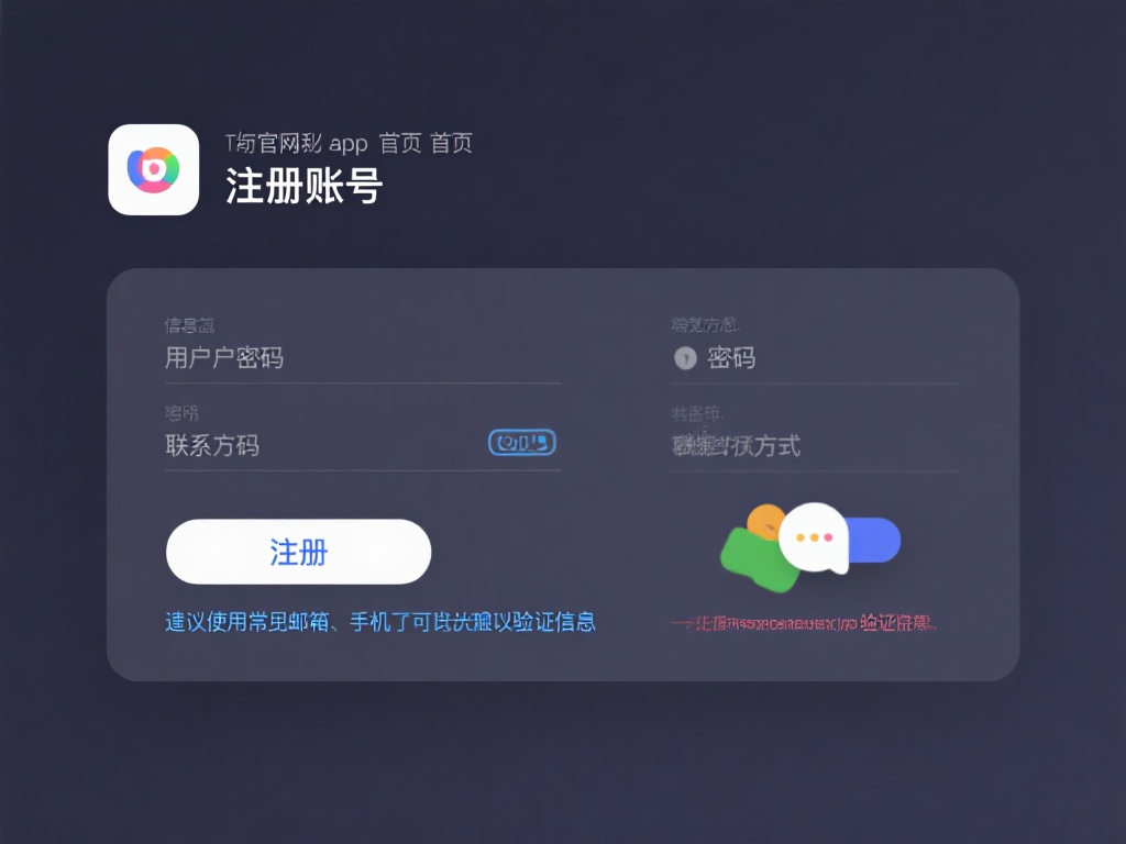 注册账号：在官网或App首页点击“注册”按钮，填写
