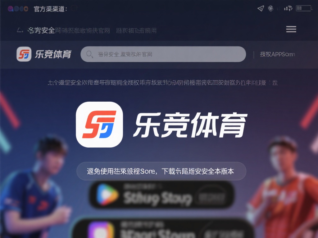 访问官方渠道：为了确保安全，建议直接访问乐竞体育的