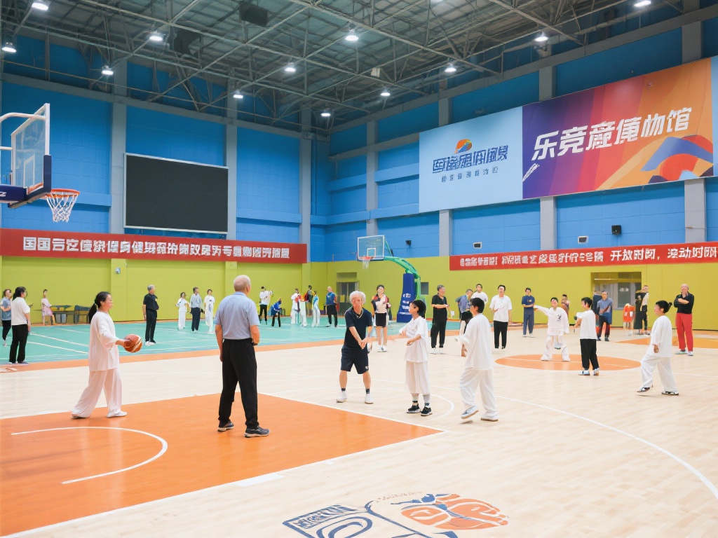 在国家大力倡导全民健身的背景下，乐竞体育馆积极响应